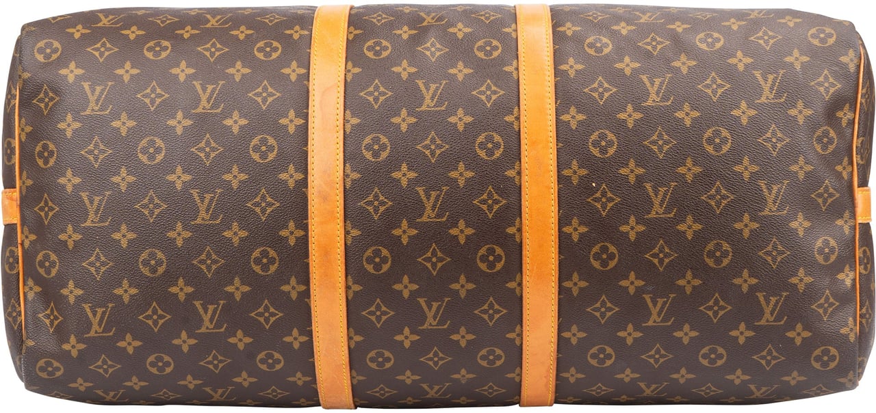 Louis Vuitton Louis Vuitton Canvas Monogram Keepall 60 Bandouliere Bruin