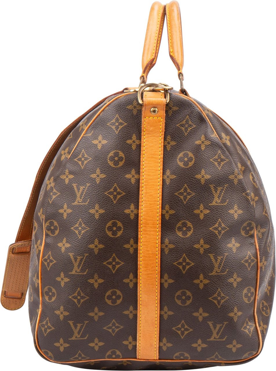 Louis Vuitton Louis Vuitton Canvas Monogram Keepall 60 Bandouliere Bruin