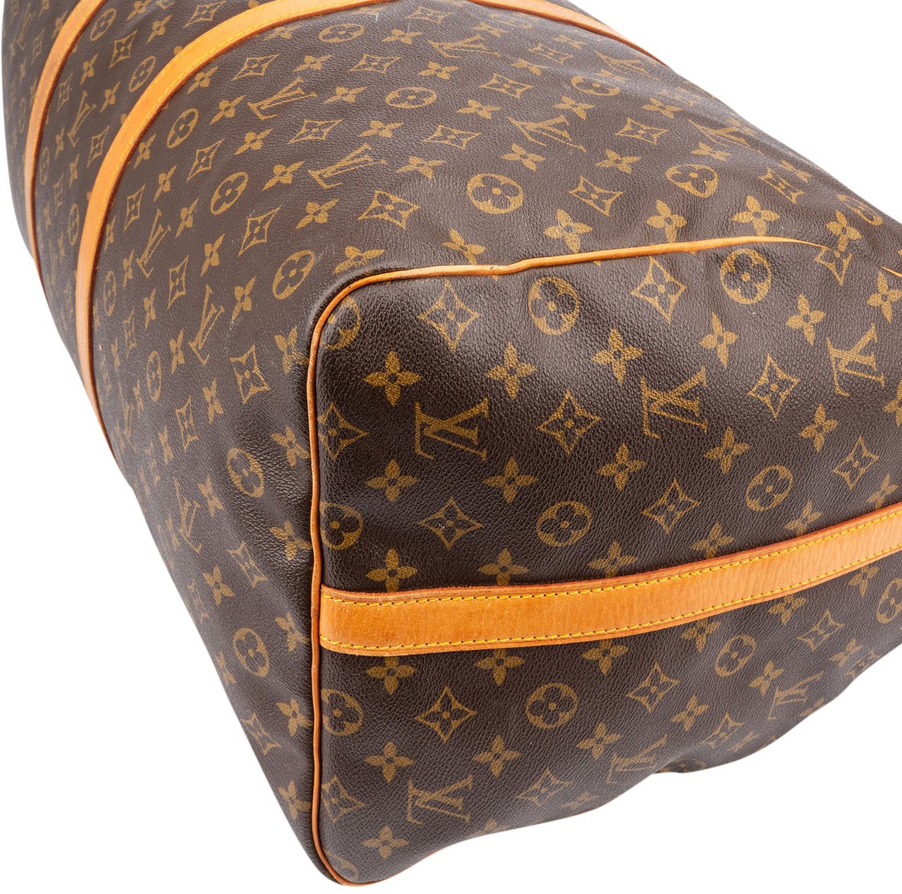 Louis Vuitton Louis Vuitton Canvas Monogram Keepall 60 Bandouliere Bruin