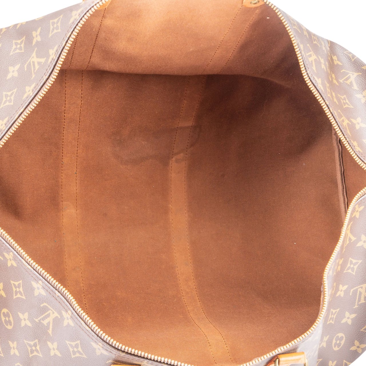 Louis Vuitton Louis Vuitton Canvas Monogram Keepall 60 Bandouliere Bruin