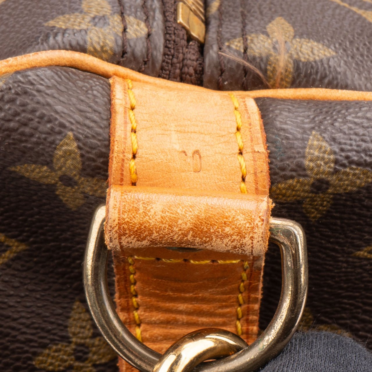 Louis Vuitton Louis Vuitton Canvas Monogram Keepall 60 Bandouliere Bruin