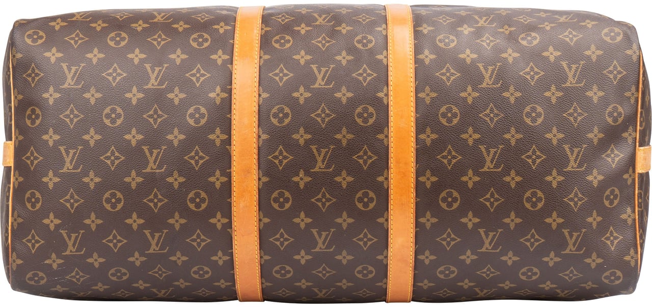 Louis Vuitton Louis Vuitton Canvas Monogram Keepall 60 Bandouliere Bruin