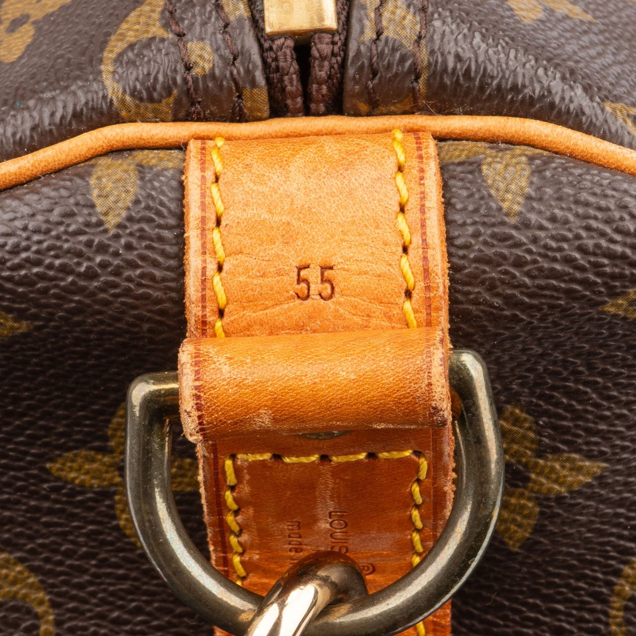Louis Vuitton Louis Vuitton Canvas Monogram Keepall 55 Bandouliere Bruin