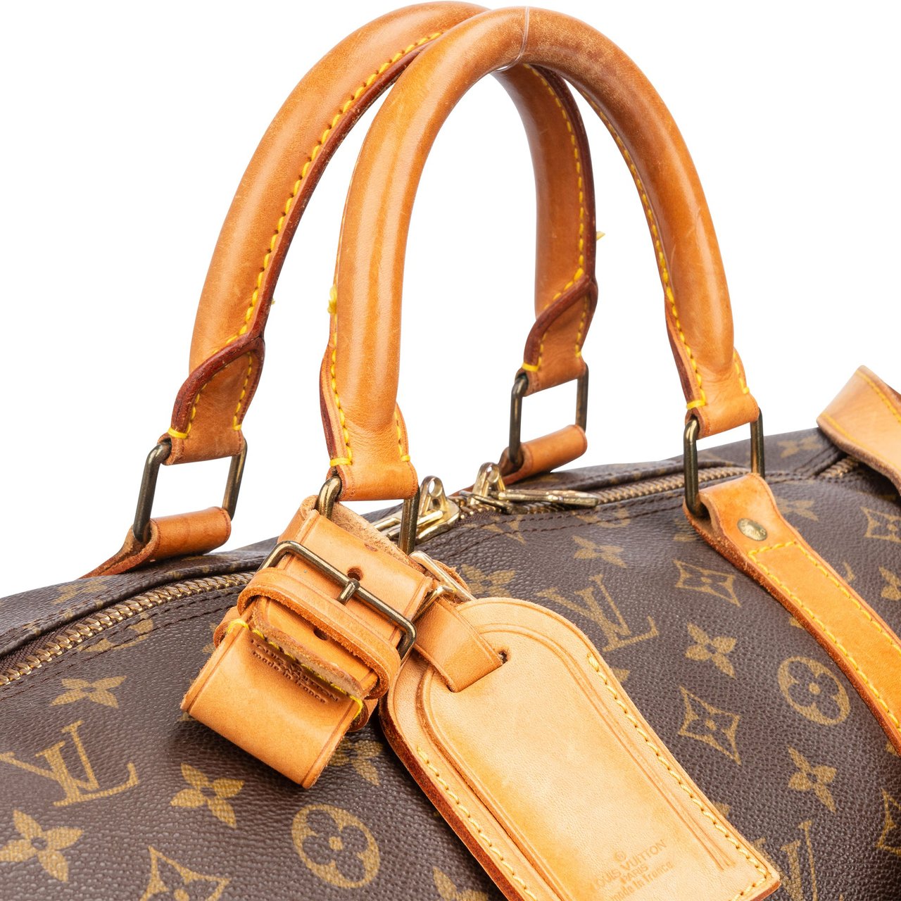 Louis Vuitton Louis Vuitton Canvas Monogram Keepall 55 Bandouliere Bruin
