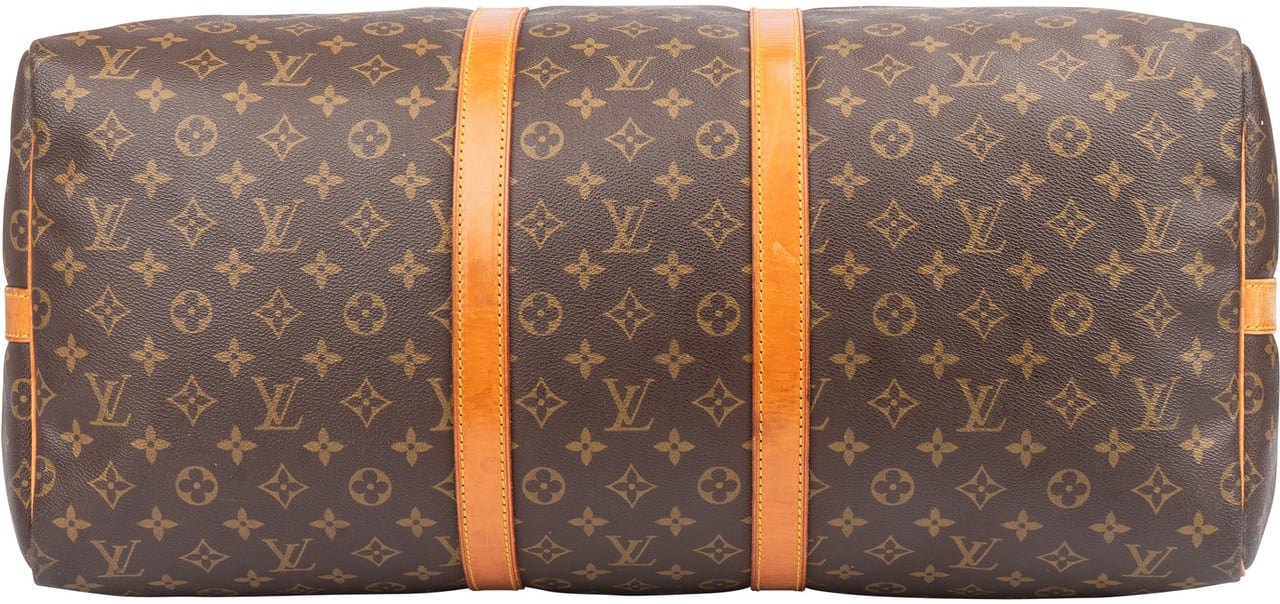 Louis Vuitton Louis Vuitton Canvas Monogram Keepall 55 Bandouliere Bruin