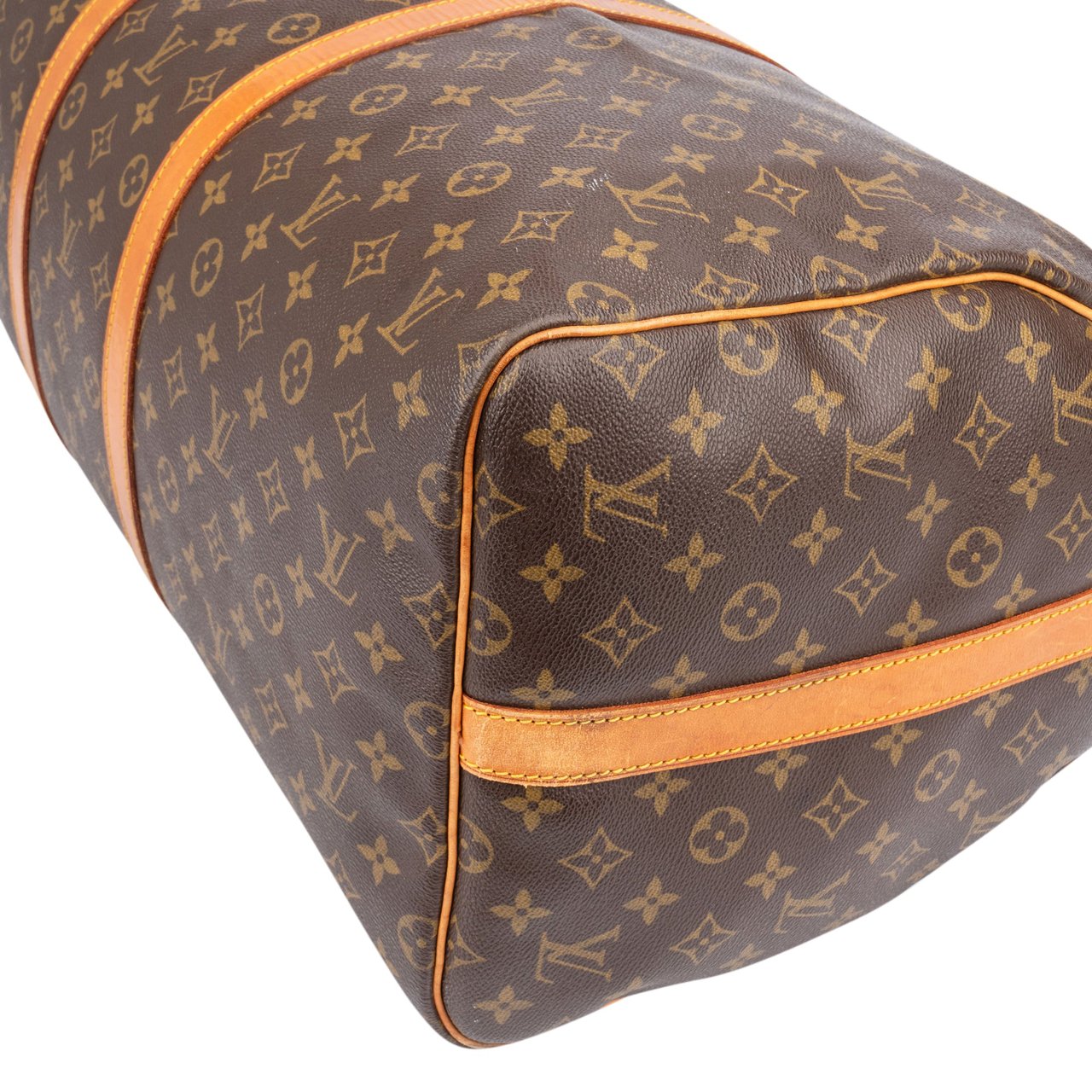 Louis Vuitton Louis Vuitton Canvas Monogram Keepall 55 Bandouliere Bruin