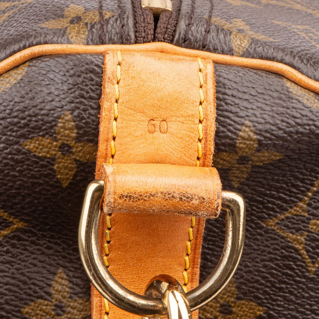 Louis Vuitton Louis Vuitton Canvas Monogram Keepall 60 Bandouliere Bruin
