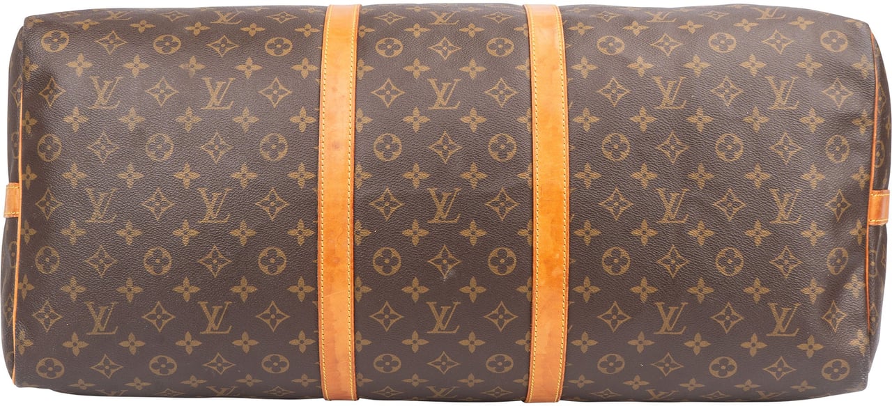 Louis Vuitton Louis Vuitton Canvas Monogram Keepall 60 Bandouliere Bruin