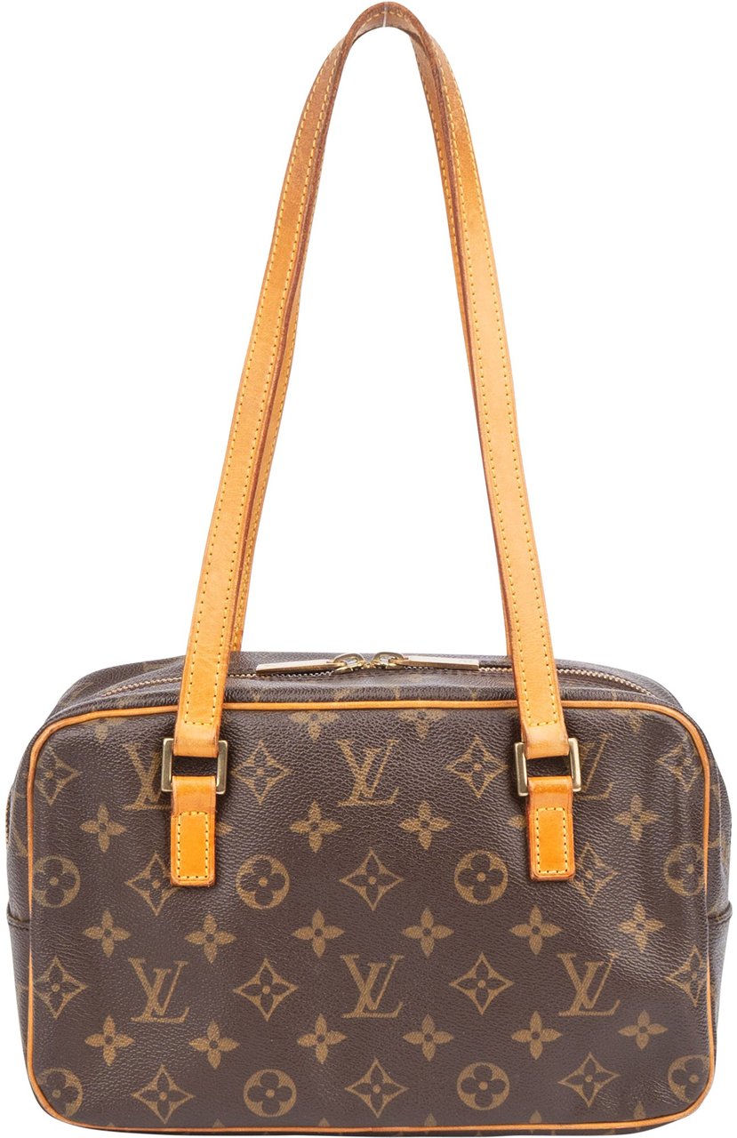 Louis Vuitton Louis Vuitton Canvas Monogram Cite MM Shoulder Bag Bruin