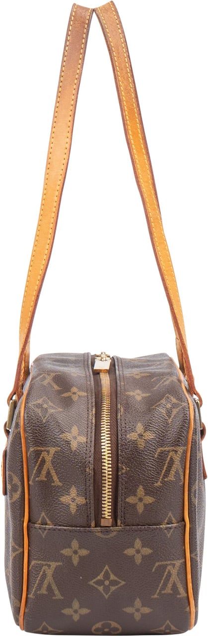 Louis Vuitton Louis Vuitton Canvas Monogram Cite MM Shoulder Bag Bruin