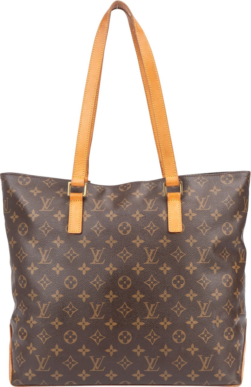 Louis Vuitton Louis Vuitton Canvas Monogram Cabas Mezzo Shoulder Bag Bruin