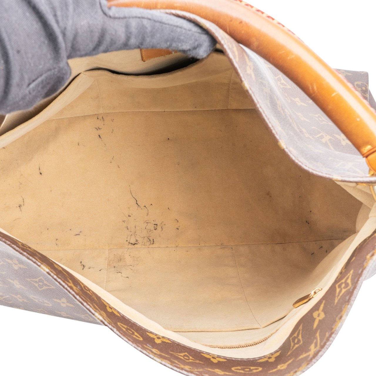 Louis Vuitton Louis Vuitton Canvas Monogram Artsy MM Handbag Bruin