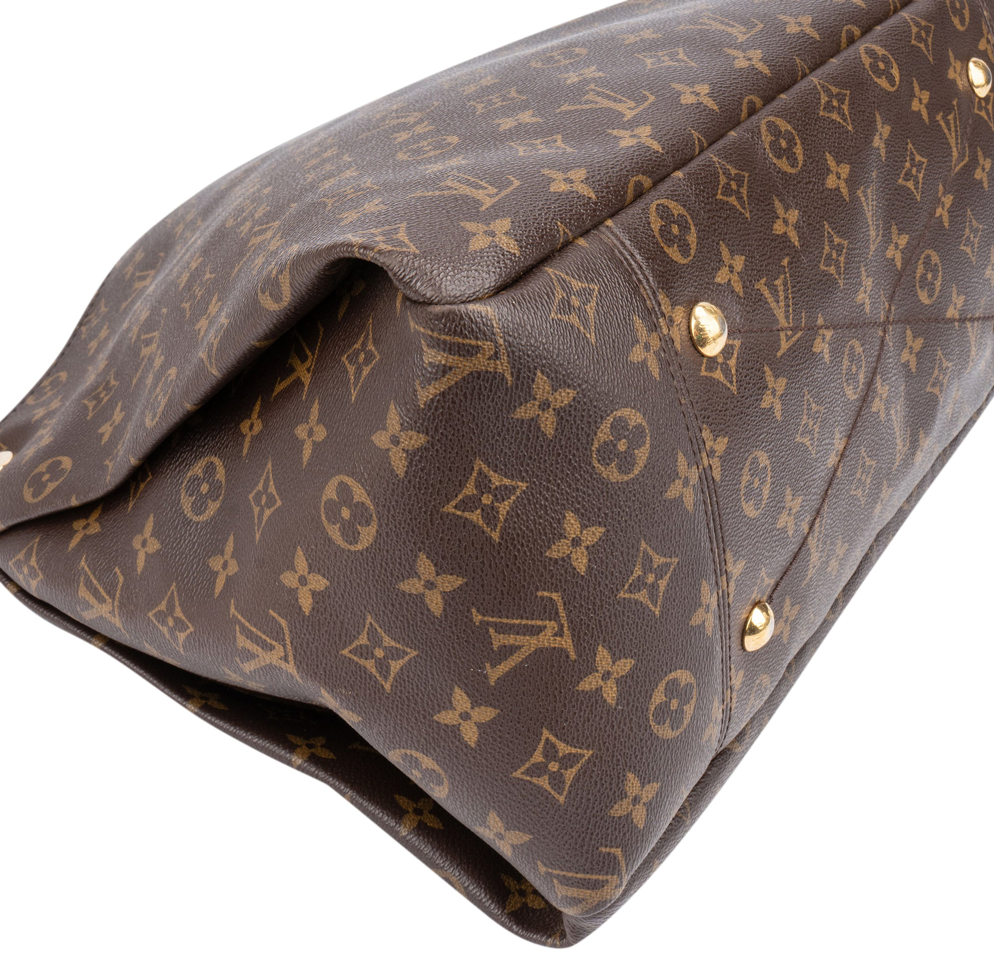 Louis Vuitton Louis Vuitton Canvas Monogram Artsy MM Handbag Bruin
