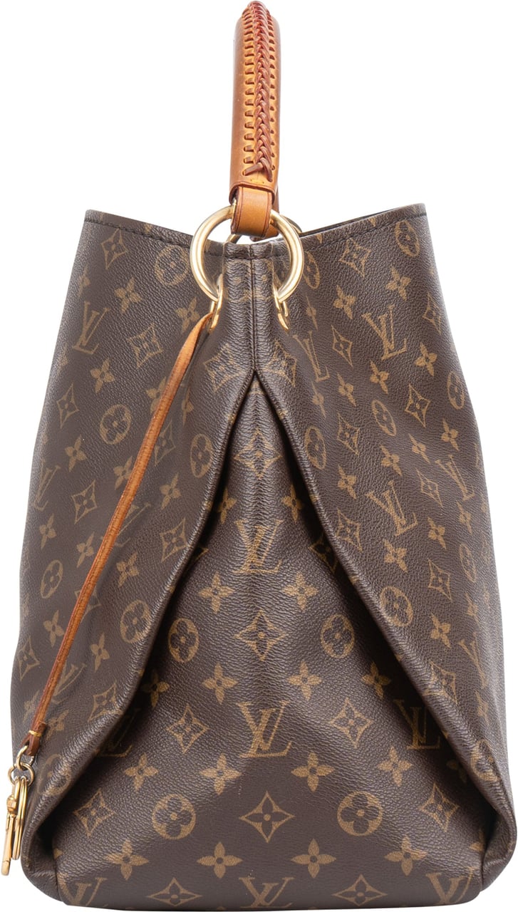 Louis Vuitton Louis Vuitton Canvas Monogram Artsy MM Handbag Bruin
