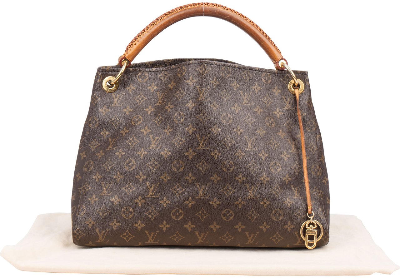 Louis Vuitton Louis Vuitton Canvas Monogram Artsy MM Handbag Bruin