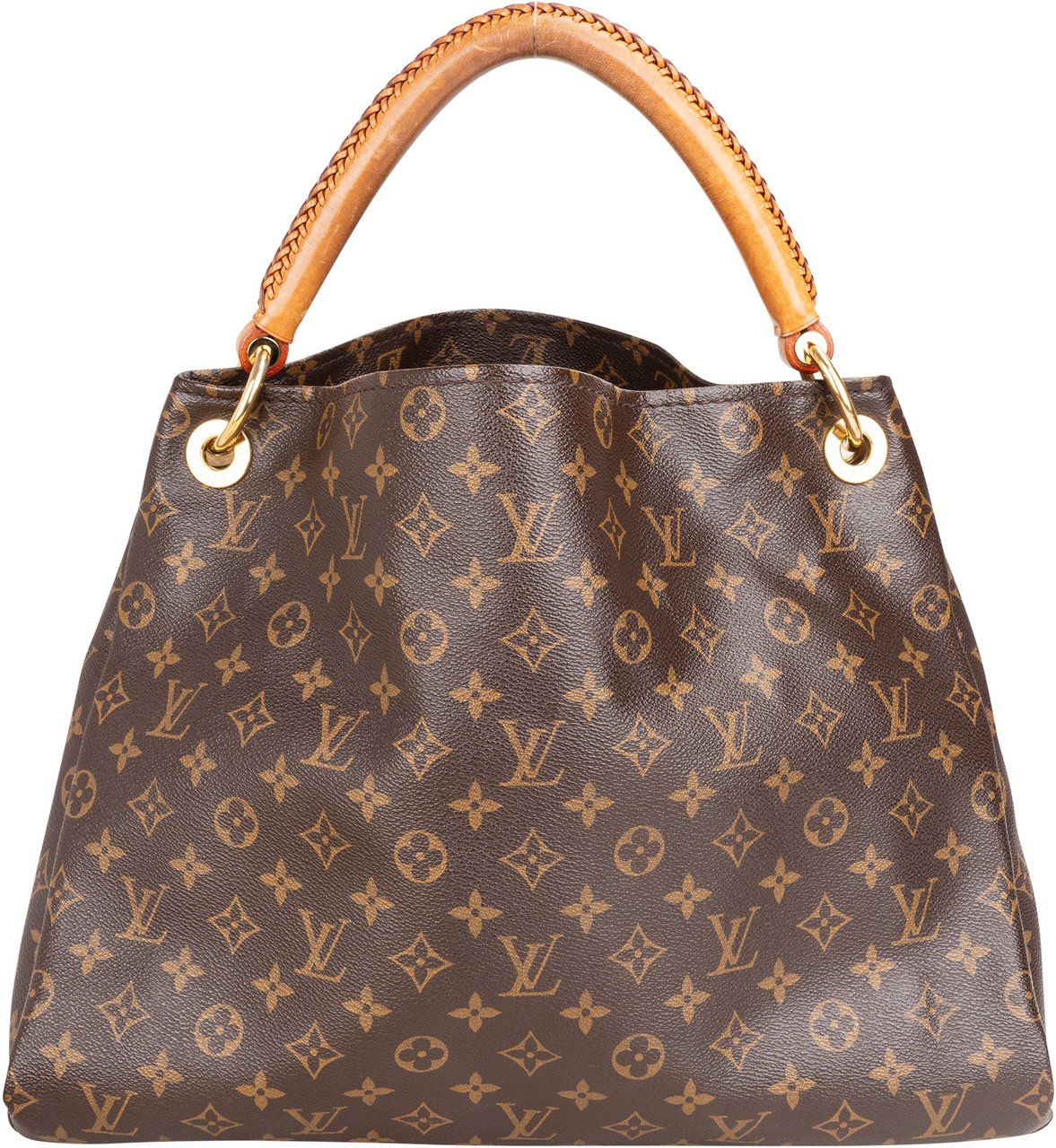 Louis Vuitton Louis Vuitton Canvas Monogram Artsy MM Handbag Bruin