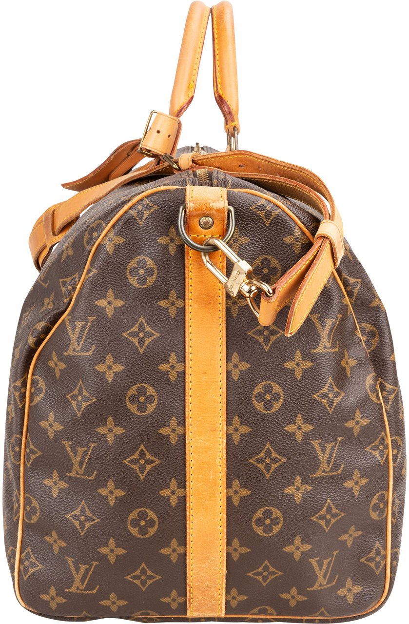 Louis Vuitton Louis Vuitton Canvas Monogram Keepall 55 Bandouliere Bruin