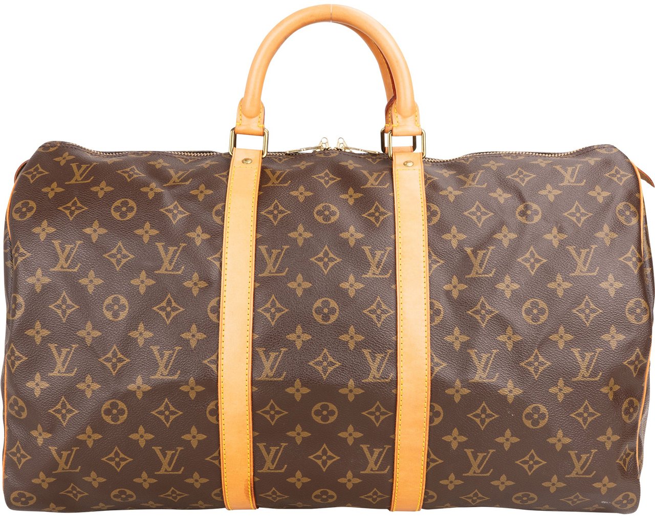 Louis Vuitton Louis Vuitton Canvas Monogram Keepall 50 Bruin