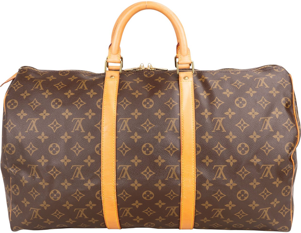 Louis Vuitton Louis Vuitton Canvas Monogram Keepall 50 Bruin