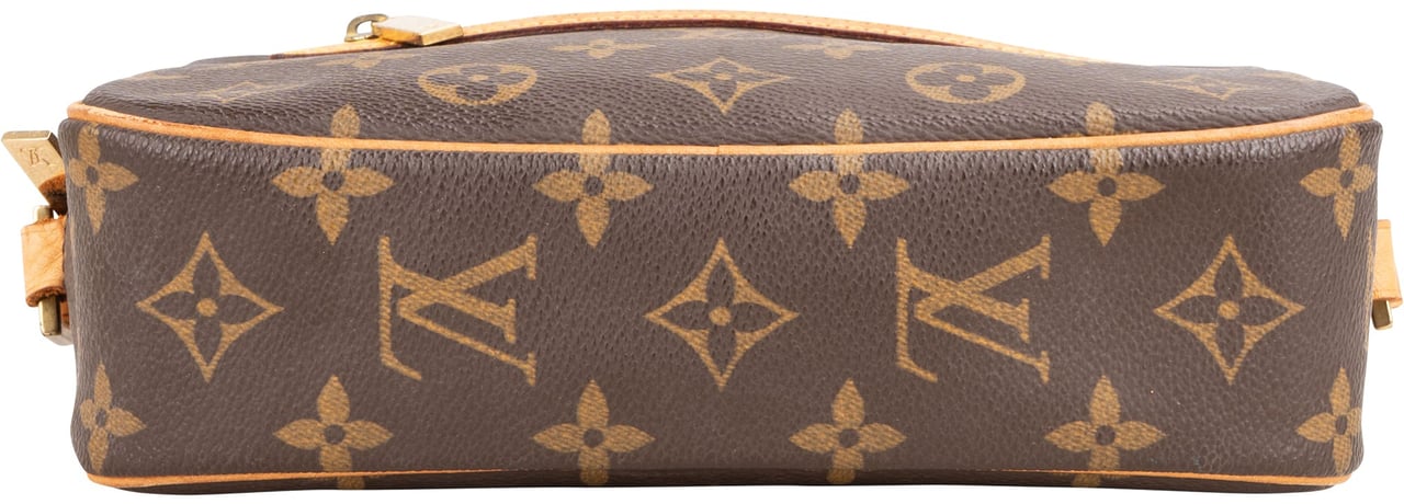 Louis Vuitton Canvas Monogram Pochette Cite Shoulder Bag Bruin