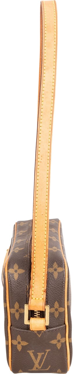 Louis Vuitton Louis Vuitton Canvas Monogram Pochette Cite Shoulder Bag Bruin