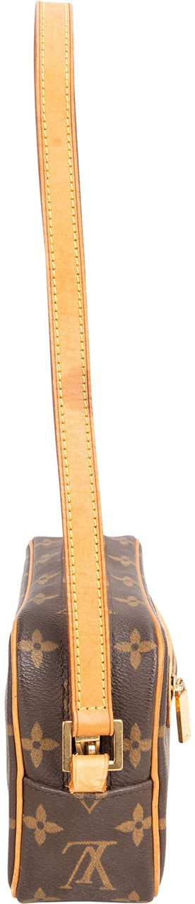 Louis Vuitton Louis Vuitton Canvas Monogram Pochette Cite Shoulder Bag Bruin