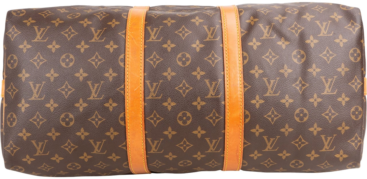 Louis Vuitton Louis Vuitton Canvas Monogram Keepall 50 Bandouliere Bruin