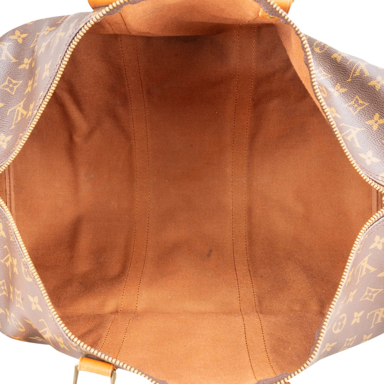 Louis Vuitton Louis Vuitton Canvas Monogram Keepall 50 Bandouliere Bruin