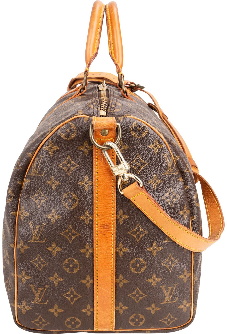 Louis Vuitton Louis Vuitton Canvas Monogram Keepall 50 Bandouliere Bruin