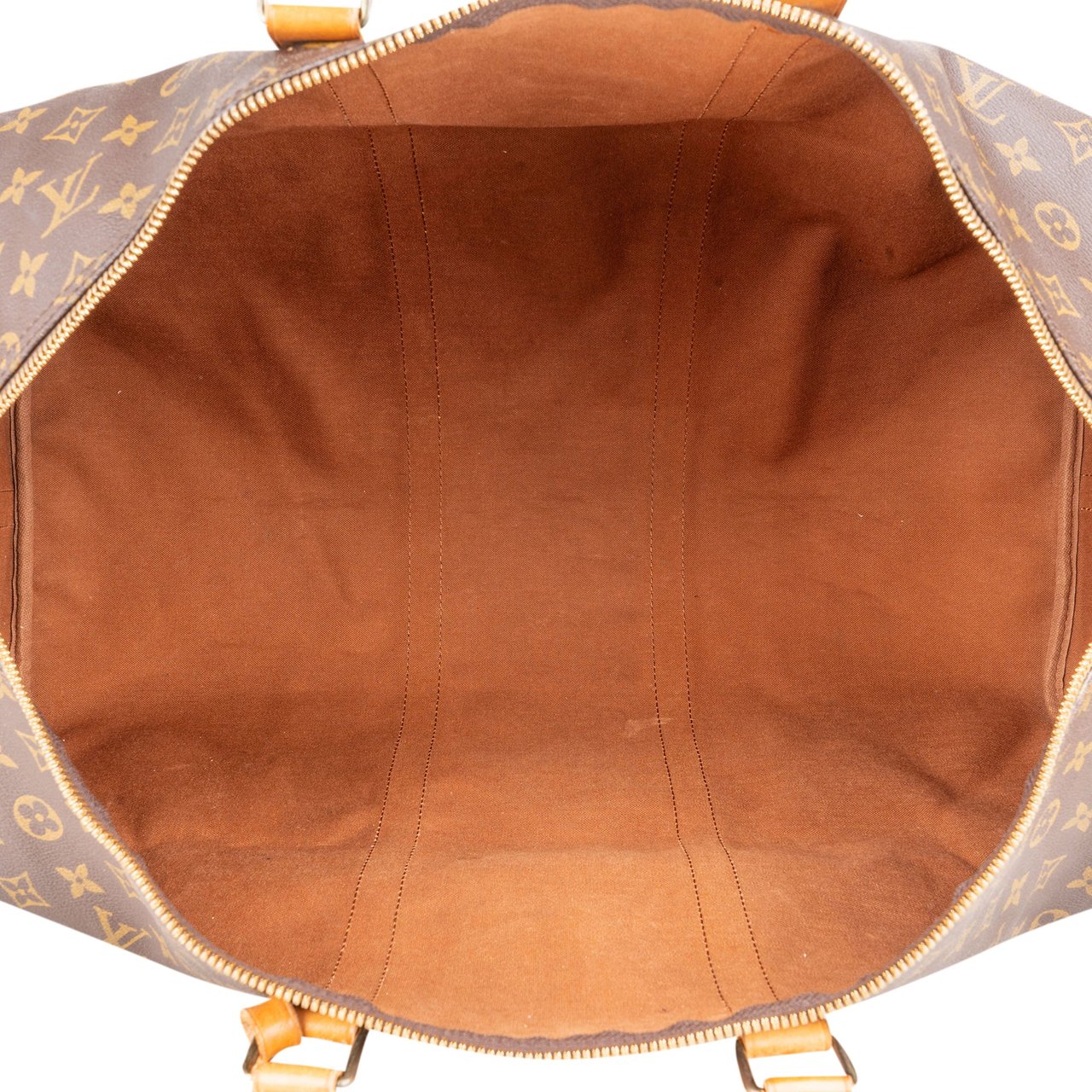 Louis Vuitton Louis Vuitton Canvas Monogram Keepall 55 Bandouliere Bruin