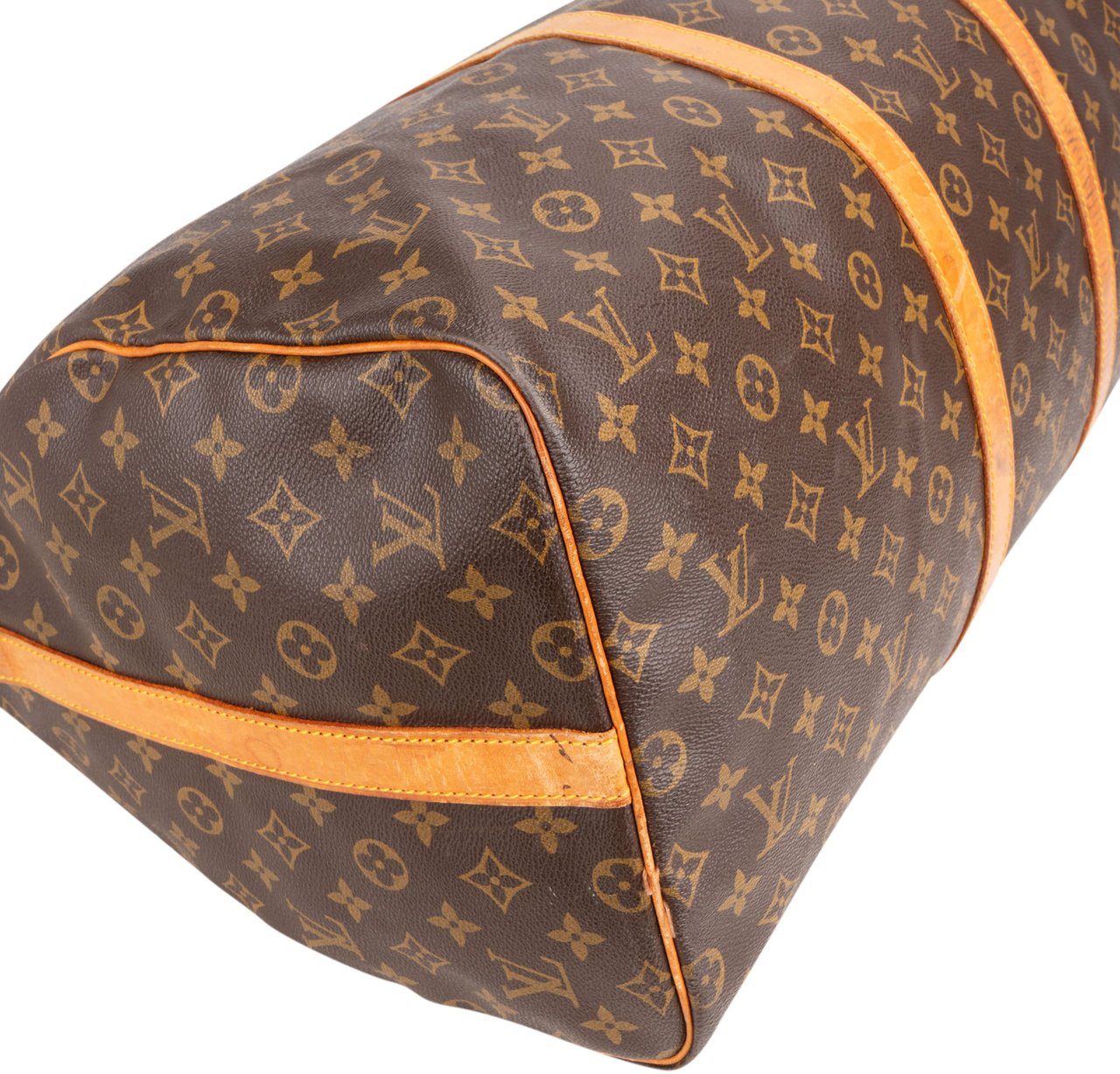 Louis Vuitton Louis Vuitton Canvas Monogram Keepall 55 Bandouliere Bruin