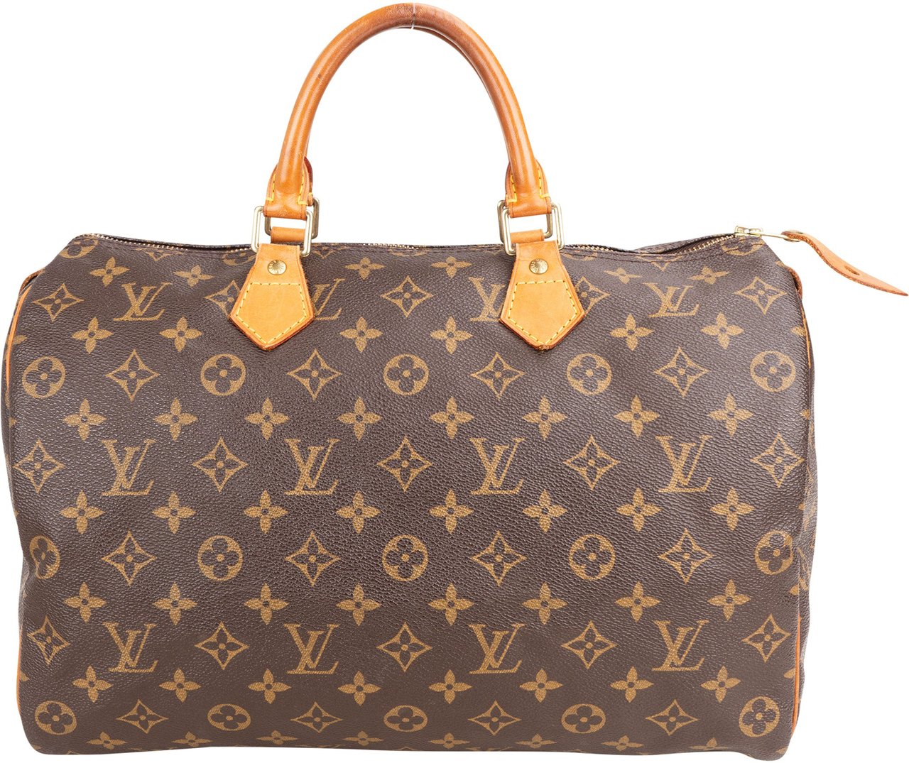 Louis Vuitton Louis Vuitton Canvas Monogram 35 Handbag Bruin