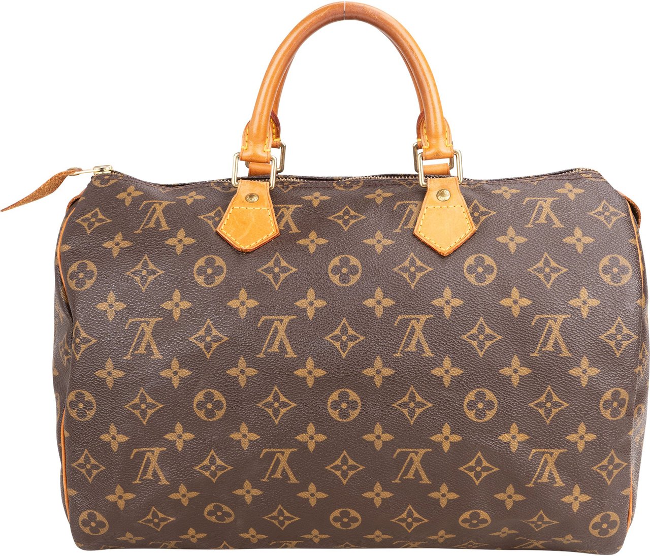 Louis Vuitton Louis Vuitton Canvas Monogram 35 Handbag Bruin