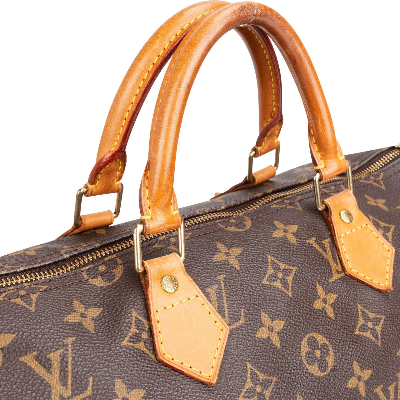 Louis Vuitton Louis Vuitton Canvas Monogram 35 Handbag Bruin
