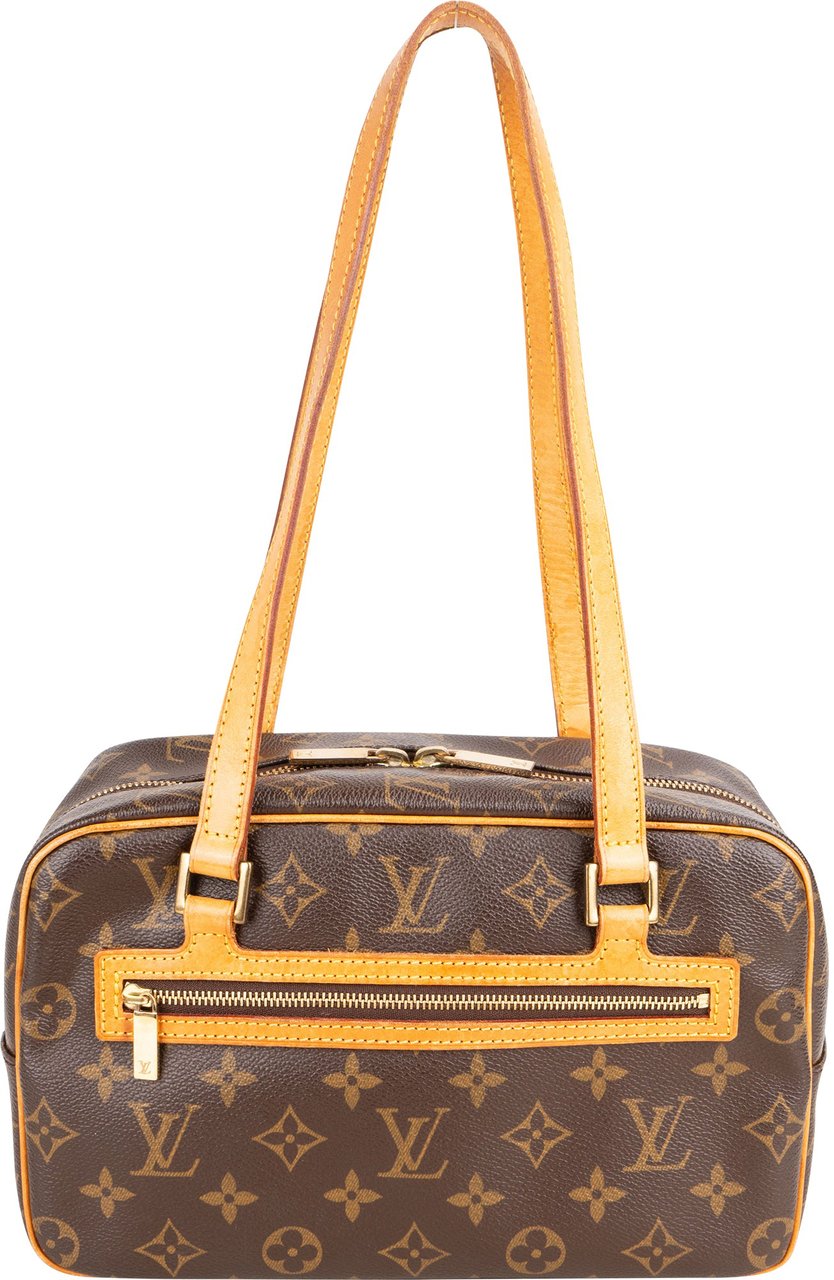 Louis Vuitton Louis Vuitton Canvas Monogram Cite MM Shoulder Bag Bruin