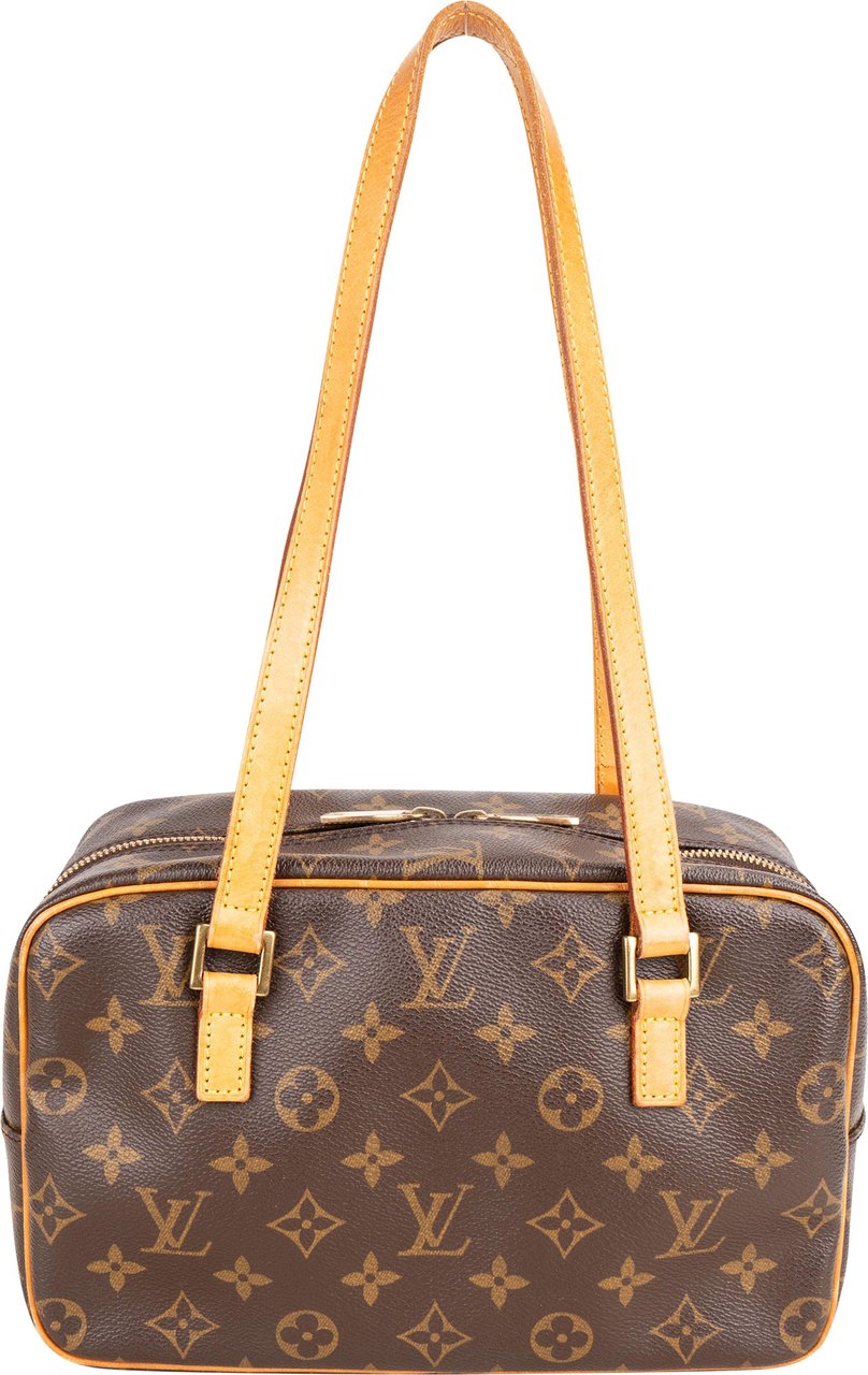 Louis Vuitton Louis Vuitton Canvas Monogram Cite MM Shoulder Bag Bruin