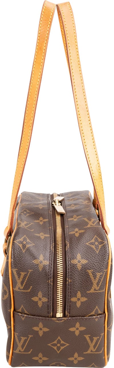Louis Vuitton Louis Vuitton Canvas Monogram Cite MM Shoulder Bag Bruin