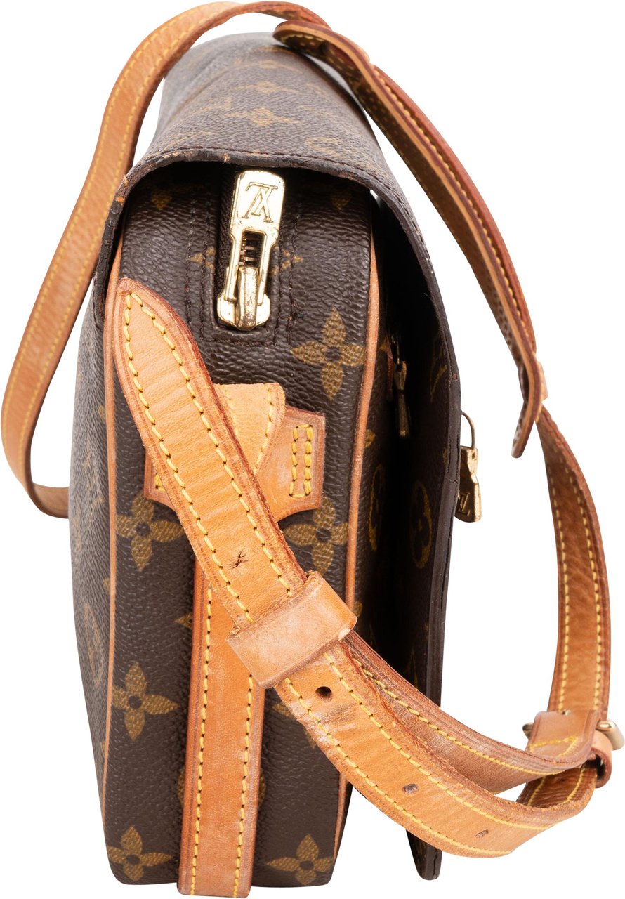 Louis Vuitton Louis Vuitton Canvas Monogram Saint Germain GM Crossbody Bag Bruin