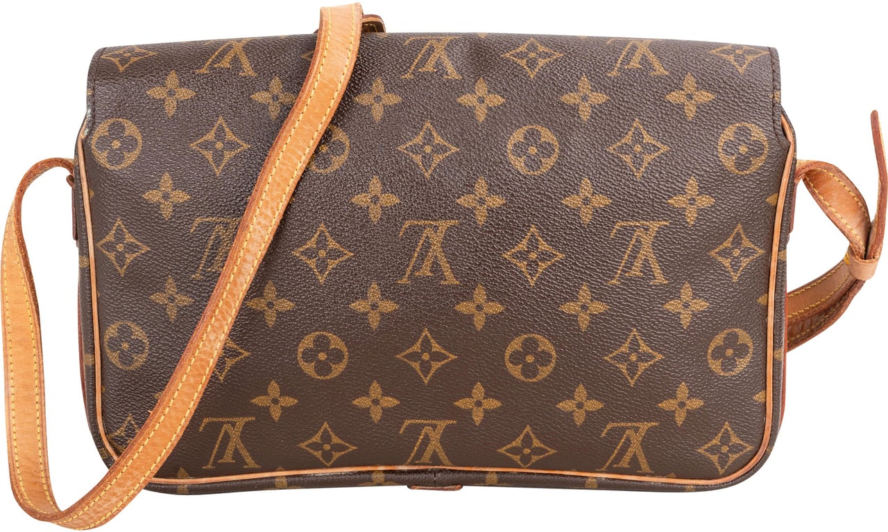 Louis Vuitton Louis Vuitton Canvas Monogram Saint Germain GM Crossbody Bag Bruin