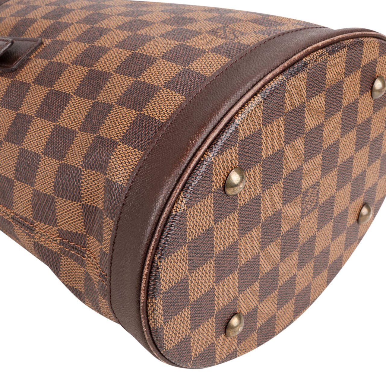 Louis Vuitton Louis Vuitton Damier Ebene Monogram Bucket PM Handbag Bruin
