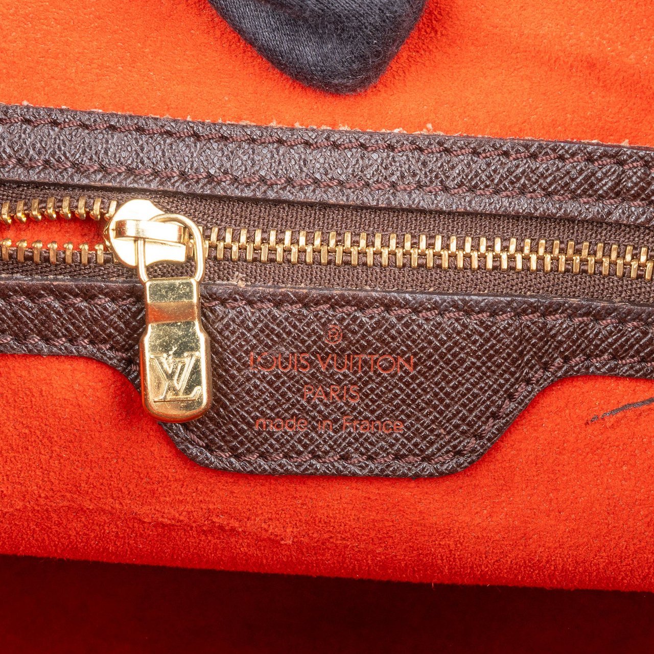 Louis Vuitton Louis Vuitton Damier Ebene Monogram Bucket PM Handbag Bruin