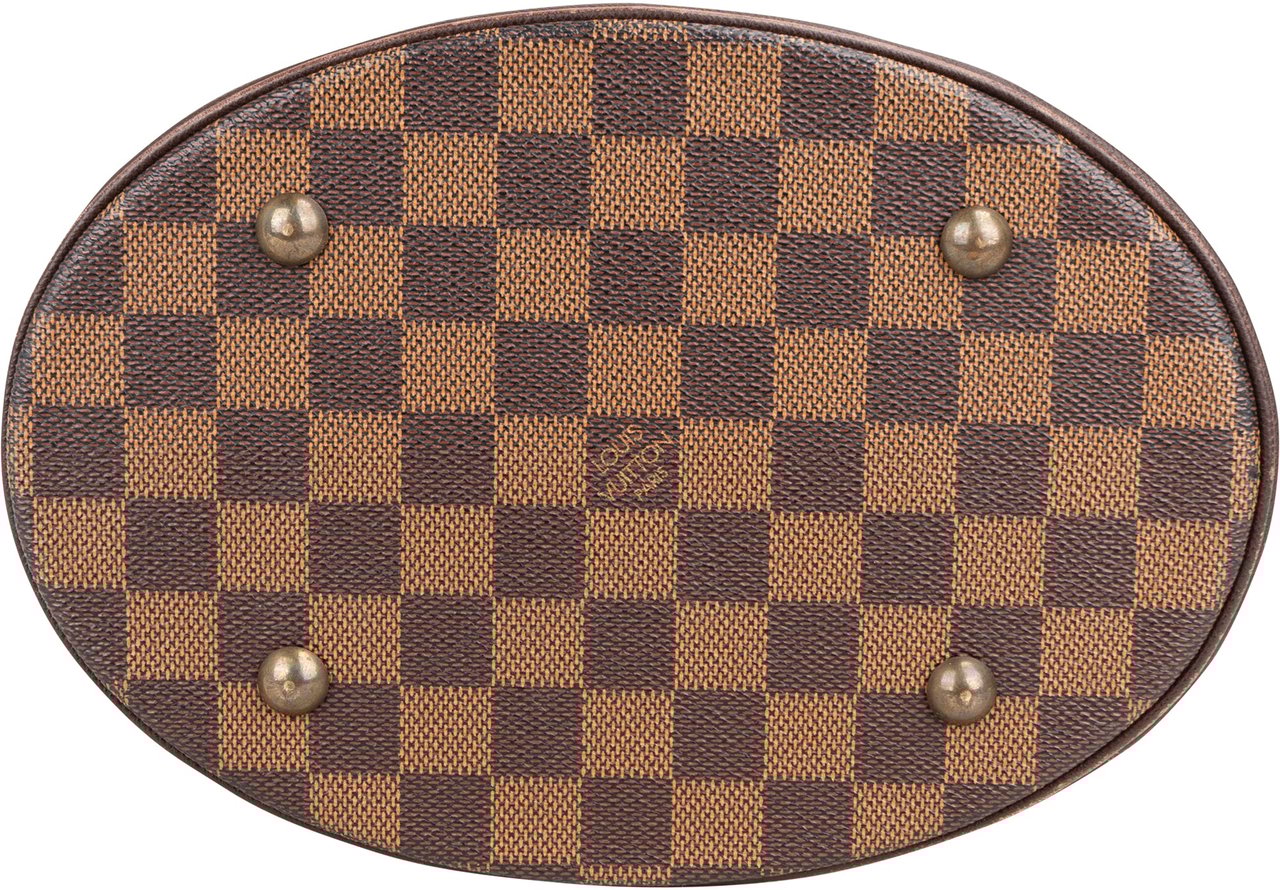 Louis Vuitton Louis Vuitton Damier Ebene Monogram Bucket PM Handbag Bruin