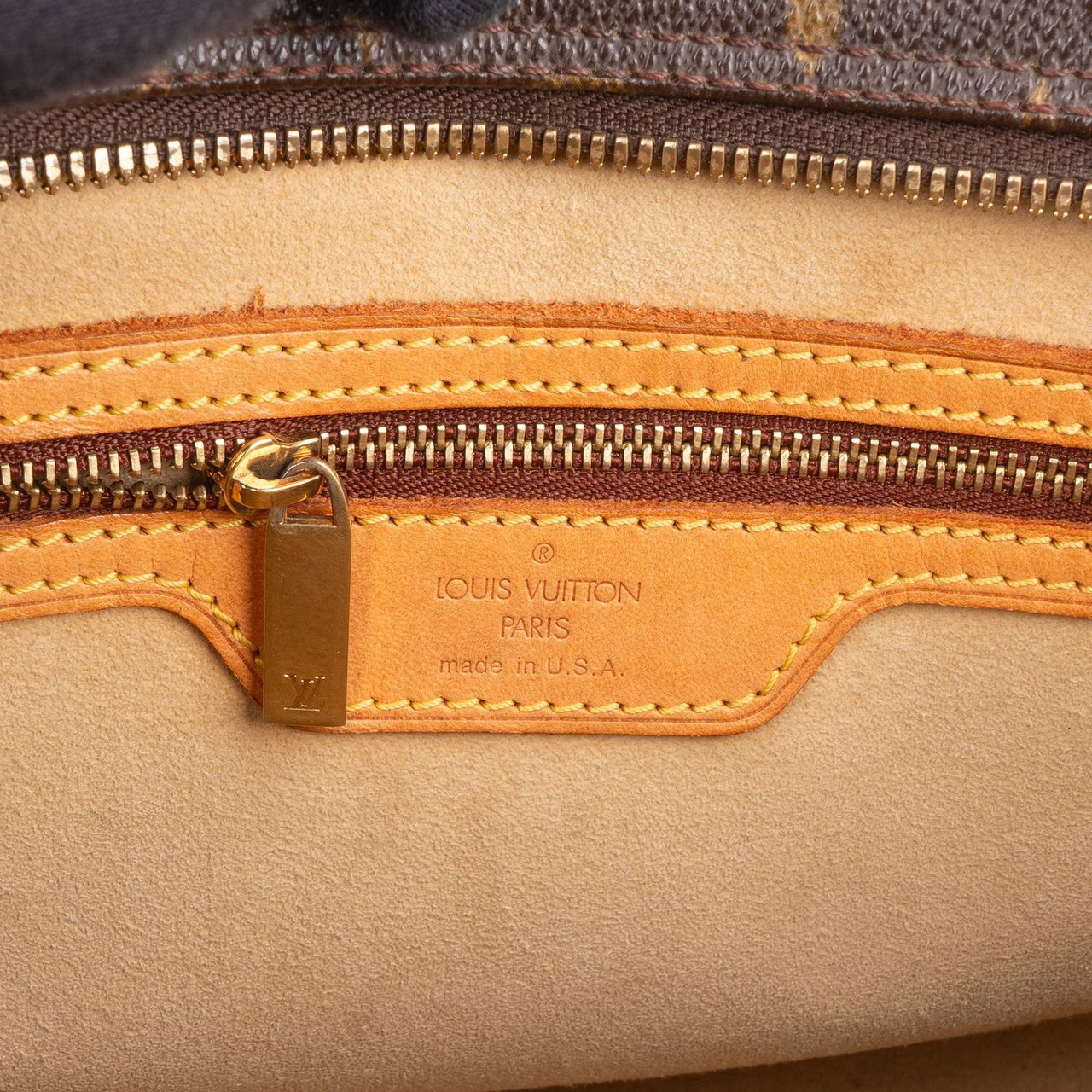 Louis Vuitton Louis Vuitton Canvas Monogram Cite GM Shoulder Bag Bruin