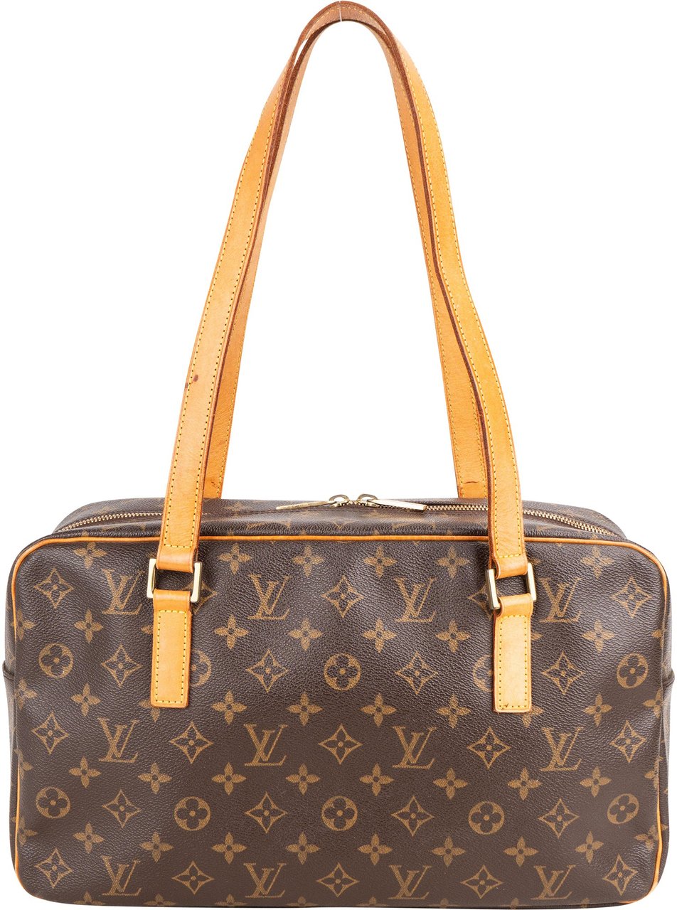 Louis Vuitton Louis Vuitton Canvas Monogram Cite GM Shoulder Bag Bruin