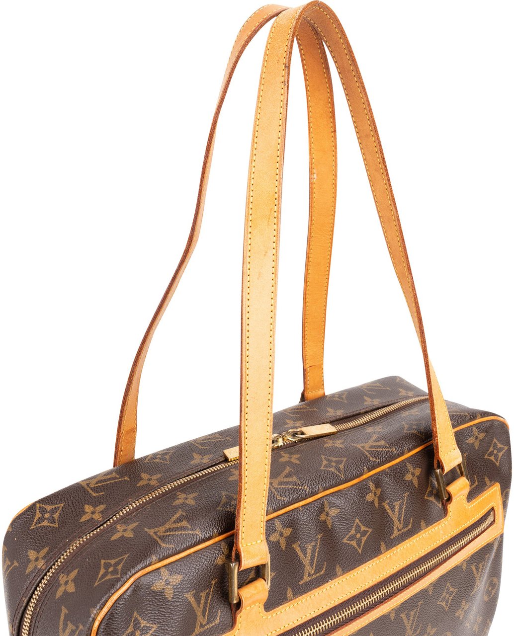 Louis Vuitton Louis Vuitton Canvas Monogram Cite GM Shoulder Bag Bruin