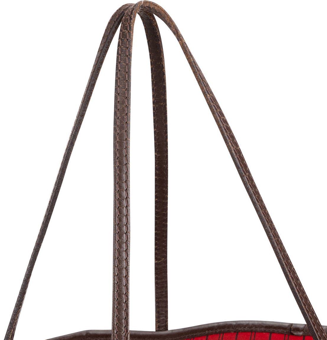 Louis Vuitton Louis Vuitton Damier Ebene Monogram Neverfull MM Shopper Handbag Bruin