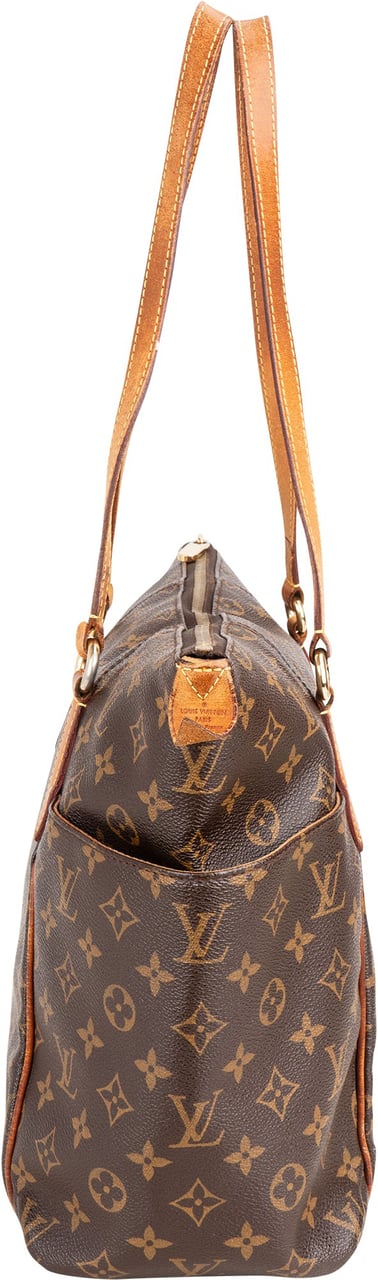 Louis Vuitton Louis Vuitton Canvas Monogram Totally GM Shoulder Bag Bruin