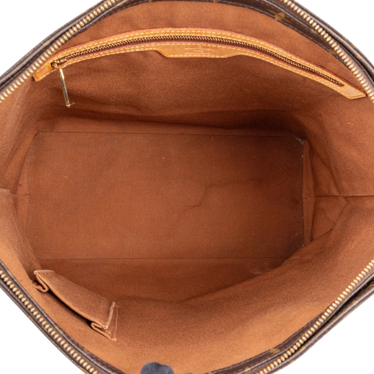 Louis Vuitton Louis Vuitton Canvas Monogram Cabas Mezzo Shoulder Bag Bruin