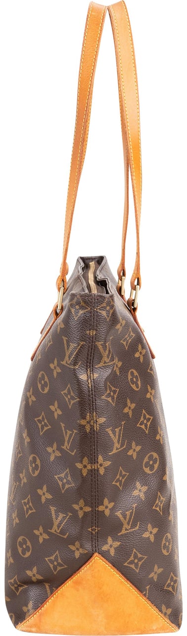 Louis Vuitton Louis Vuitton Canvas Monogram Cabas Mezzo Shoulder Bag Bruin