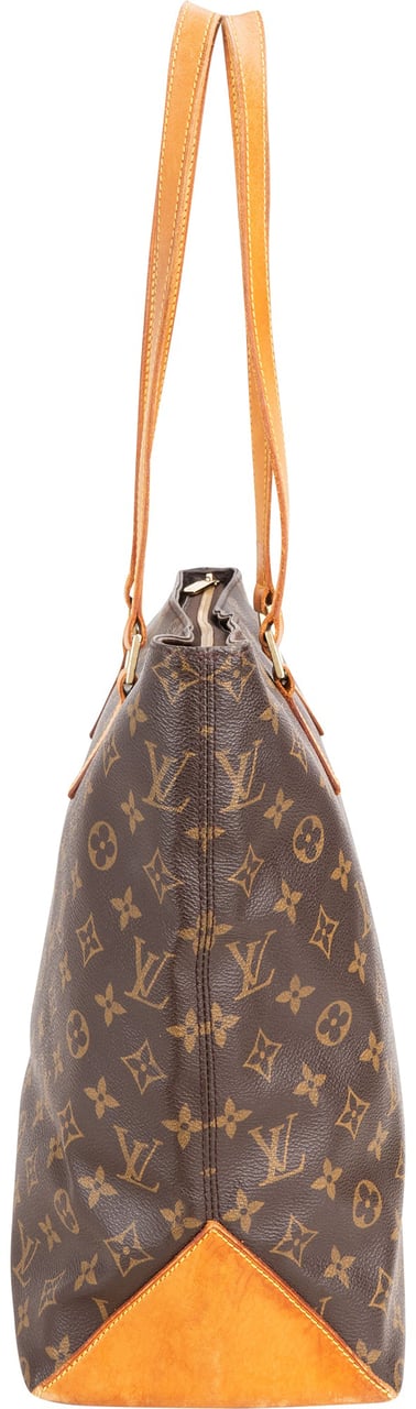 Louis Vuitton Louis Vuitton Canvas Monogram Cabas Mezzo Shoulder Bag Bruin